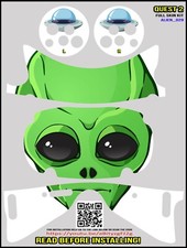 Alien 029 full wrap Skin kit that fits the Oculus Quest 2 with controller skins