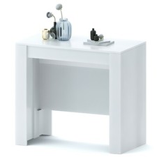 Tavolo consolle allungabile bianco 10 posti economico salvaspazio multiposizione