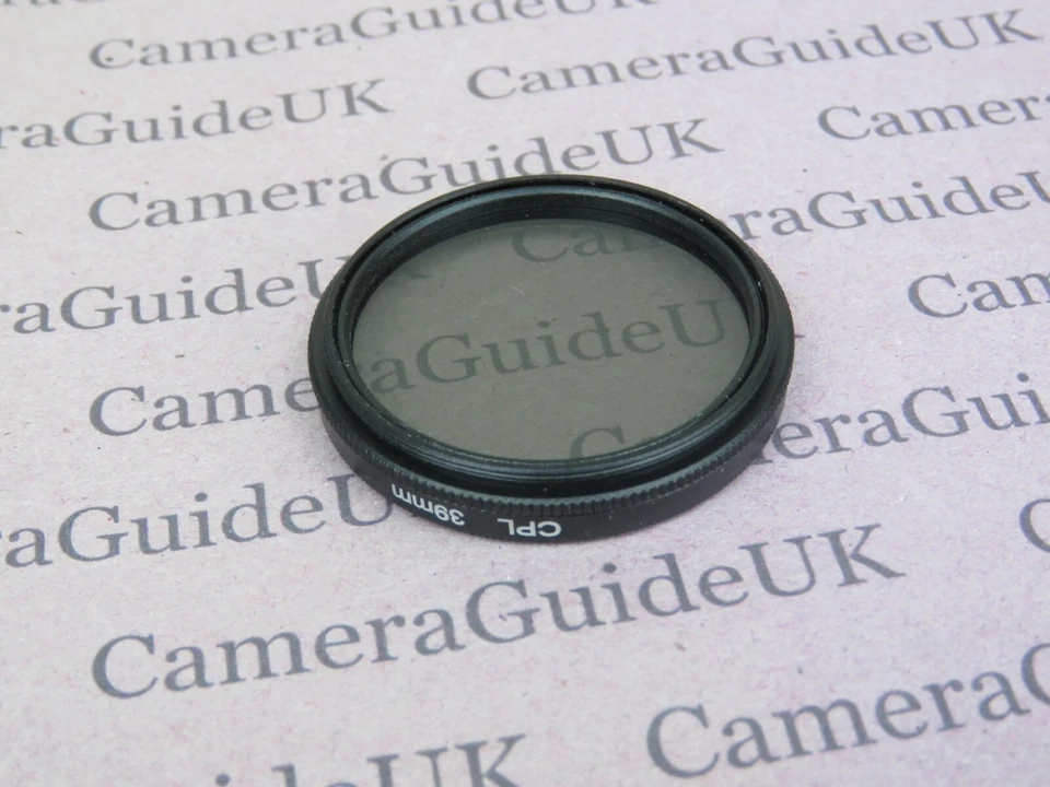 CPL 39mm Polarising Filter for Canon Panasonic Sigma Nikon Sony Lenses - Image 3 of 3