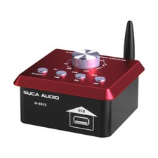 SUCA AUDIO M-802S 2.0CH Mini Digital Power Amplifier 80Wx2 Hifi Bluetooth Amp