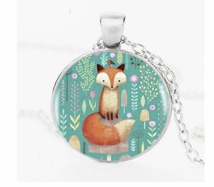 Collier Fille Pendentif Renard + Chaine - Bijoux des Lys