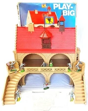 Play-Big Germany 1:25 MEDIEVAL KNIGHT CASTLE for Playmobil & Elastolin Boxed `78