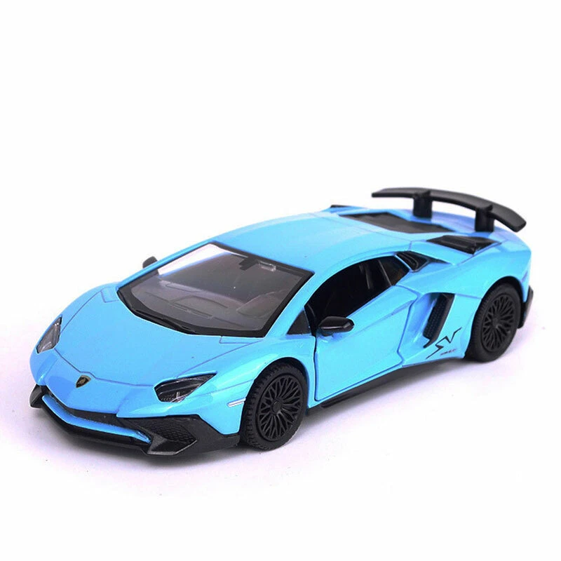 Blue toy lamborghini hotsell