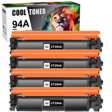 4PK CF294A 94A Toner Cartridge For HP LaserJet Pro M118dw M148fdw M149fdw M148dw