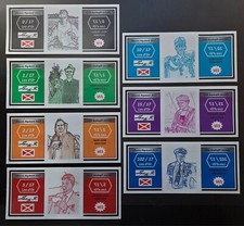 Denmark - Elleore Local Currency 2012 UNC Polymer Micronation 7 Banknote Set