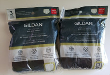 2 Gildan Men's Cotton Mid Rise Briefs - Multi Color 3 Pack - Mens Size S - New 