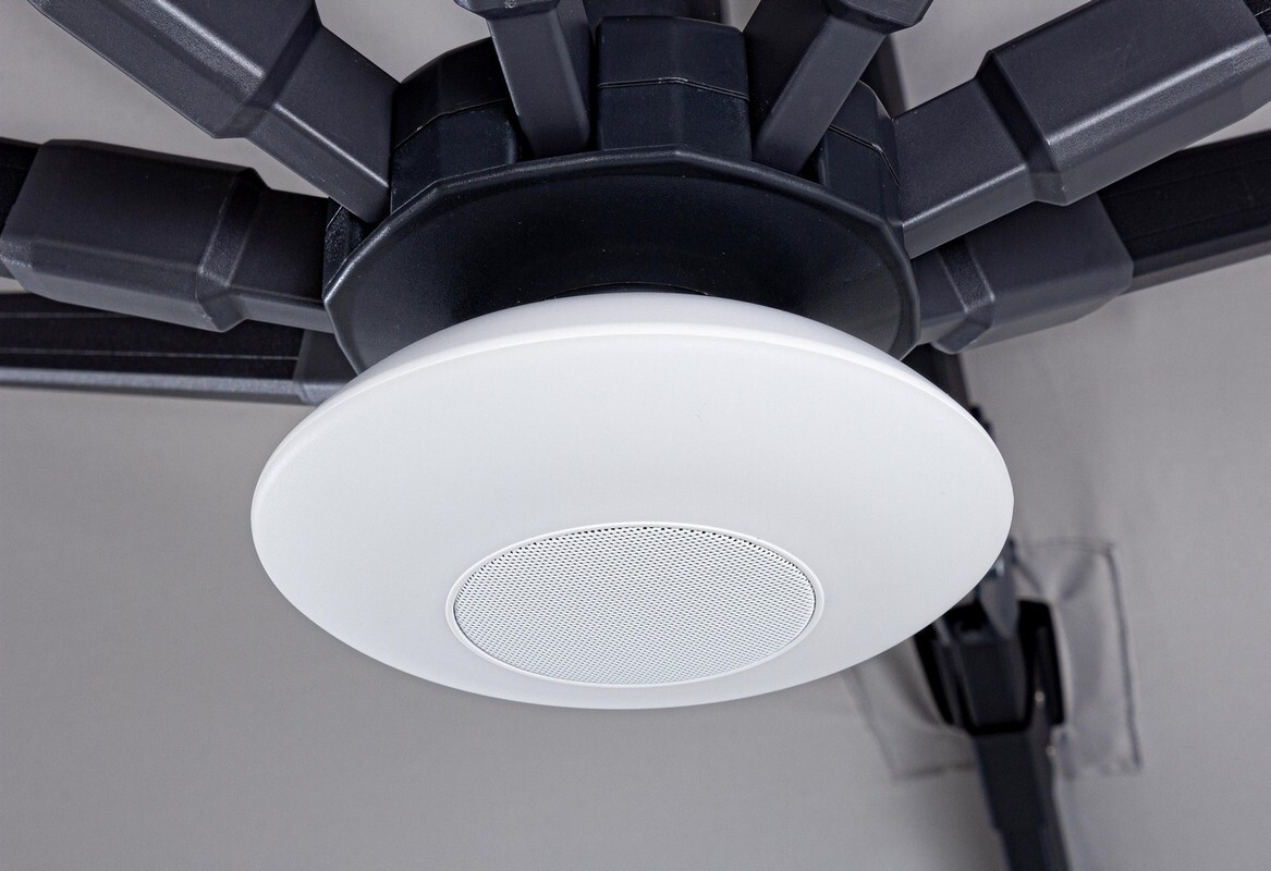 SPEAKER CON LED PER OMBRELLONE BIZZOTTO GIARDINO ESTERNO BLUETOOTH USB 0795365