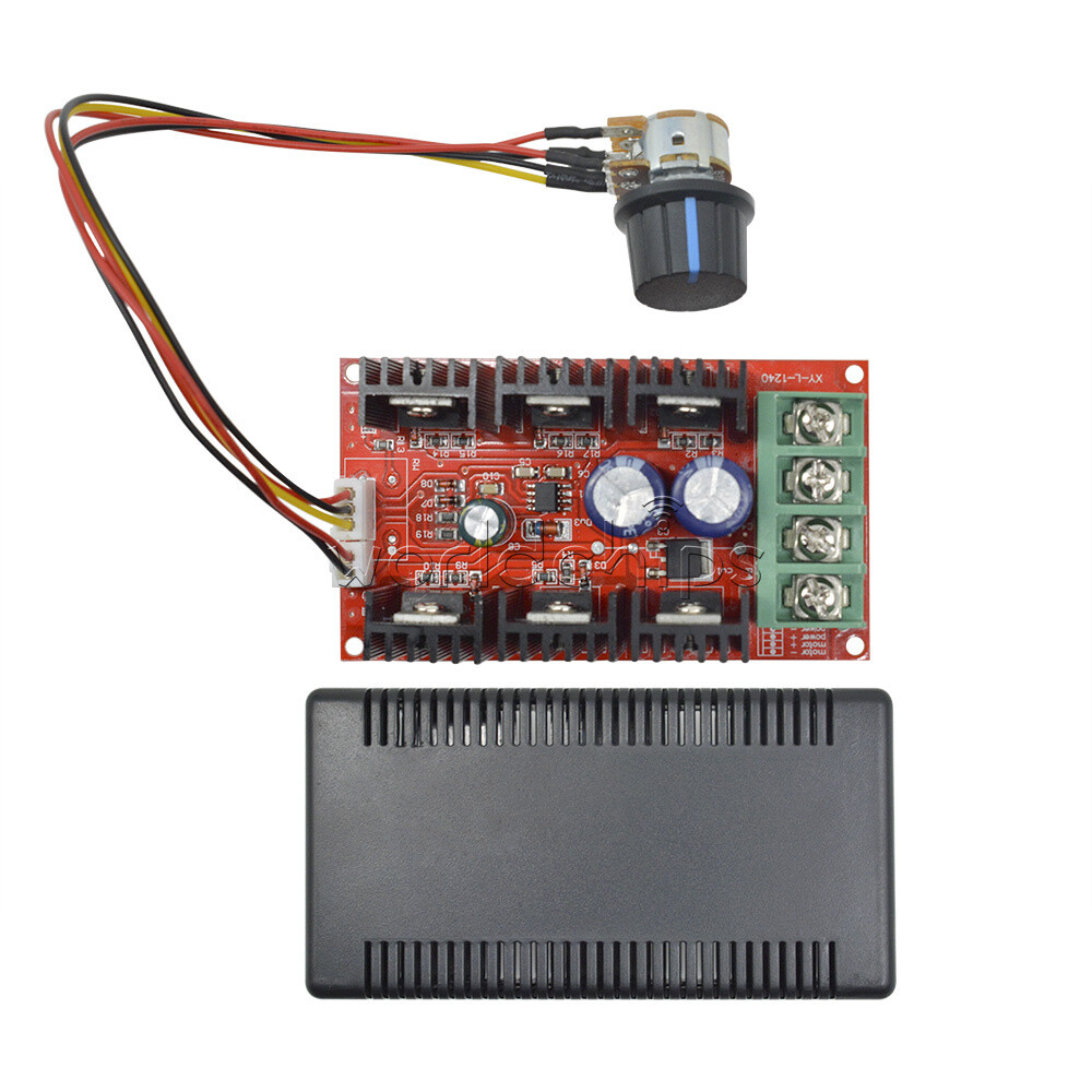 PWM DC-Motorregler 40A 10-50V – 2000W, Für HHO, RC, 12V/24V/48V
