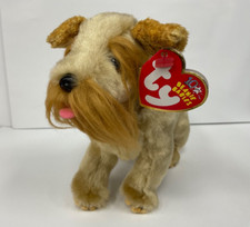 TY Beanie Baby~ Schnitzel The Schnauzer ~ 2002 ~ (6 inch) NWMT