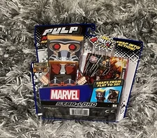 Pulp Heroes Snap Bots Marvel Series 1 Star-Lord NEW Snaps From Flat To 3D!