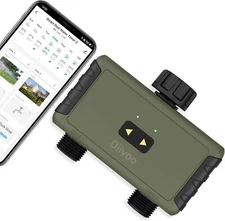 Sprinkler Timer 2Zone Bluetooth Water Timer for Garden Hose Outdoor Programmable