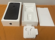 Apple IPhone 7 Plus "Box Empty No Phone''  Packaging Black 32GB