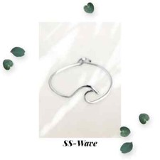 Sterling Silver Wave Ring - Minimalist