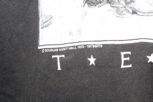 Vintage Hanes TEXAS DOUGLAS KENT HALL 1973 TNT SHIRTS Size XL Single Stitch - Picture 2 of 7