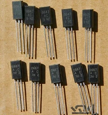 5 Pairs (10pcs) 2SB647AC & 2SD667AC (B647A / D667A) Transistors ~ USA Shipping