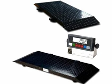 Multi Purpose Portable Floor Scale to Weigh Drum/Vet/Livestock / 2000 X .2 lb