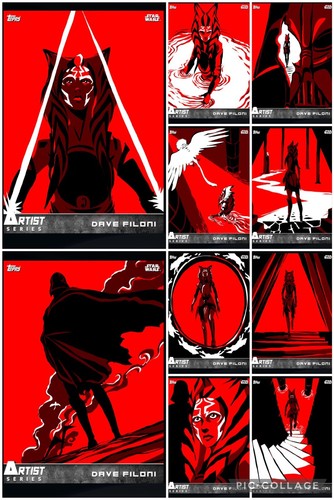 Topps Star Wars Digital Card Trader White 10 Card Dave Filoni Insert Set