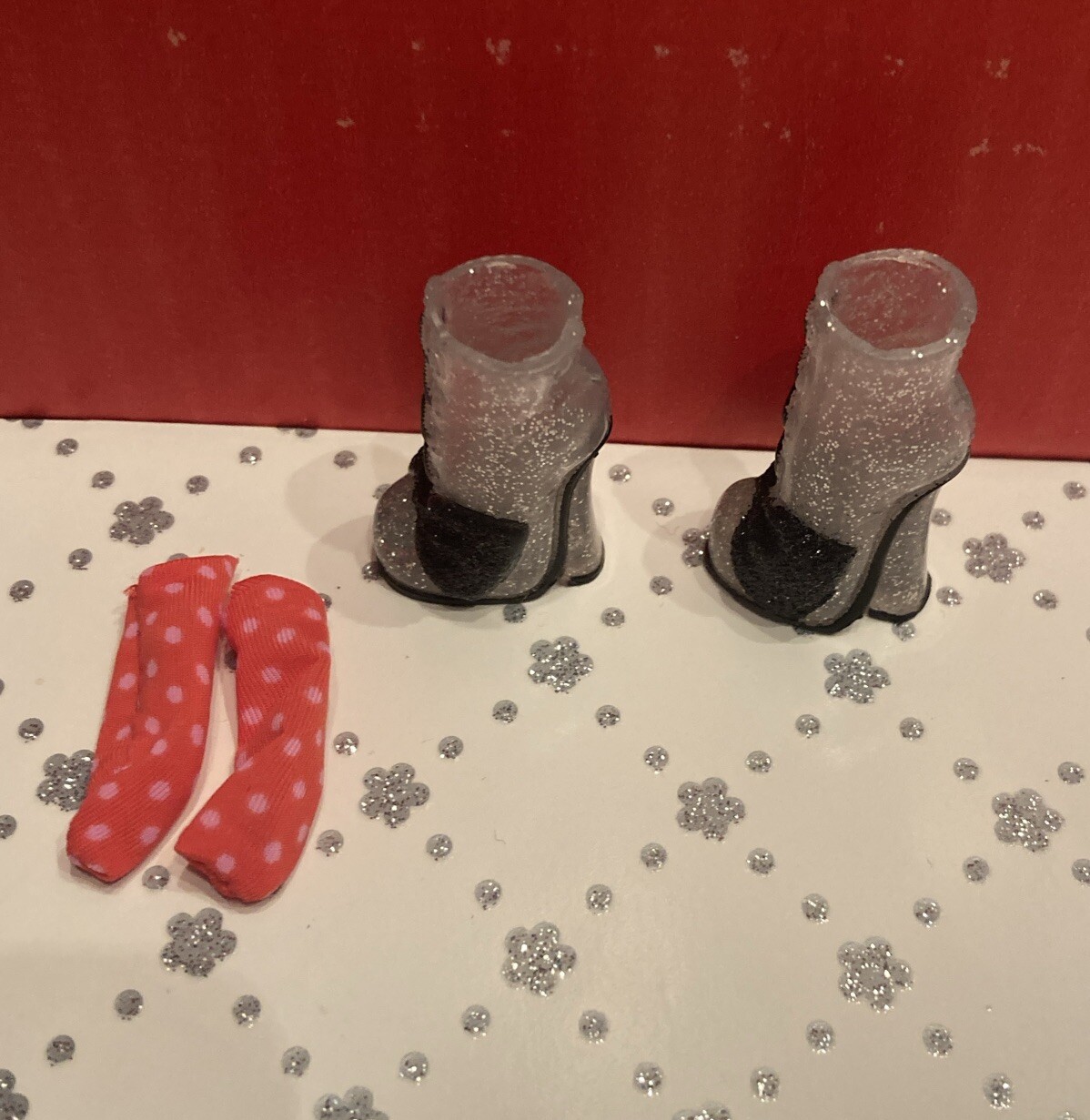 SAOLA LOL Surprise OMG Starlette Coppia Film Magic Stivali Solo Tacchi Scarpe e Calzini