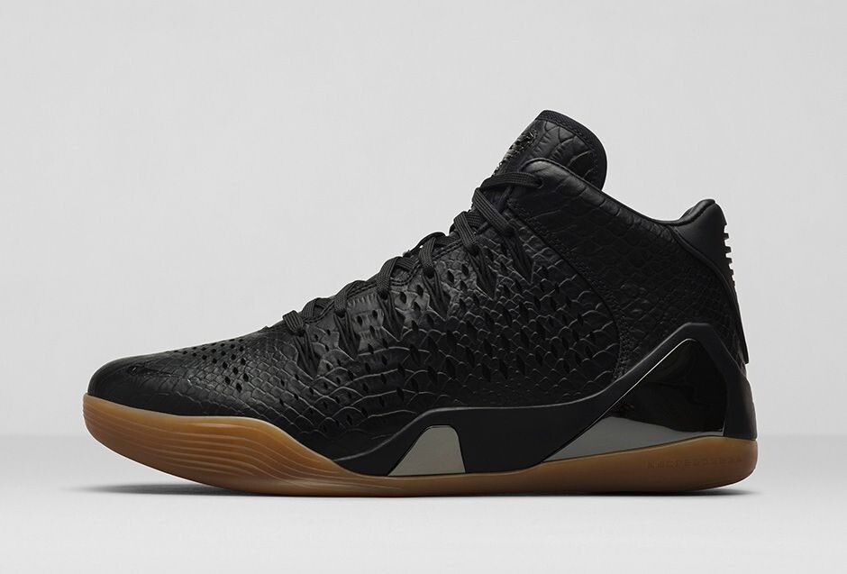 シューズ(男性用) Nike Kobe 9 EXT Mid Black Mamba US8.5 Nike Kobe 9 IX Mid EXT QS Snakeskin Mamba Size 13.5 Black Silver
