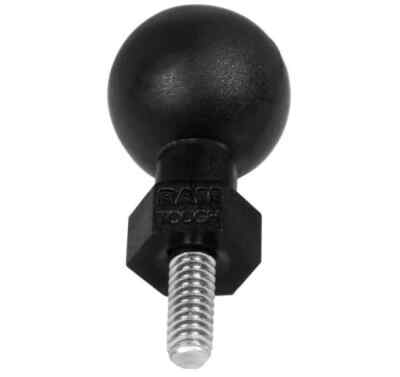 Adapter mit RAM-MOUNT RAP-B-379U-M81208 Stecker Schraube European Step M8 8mm