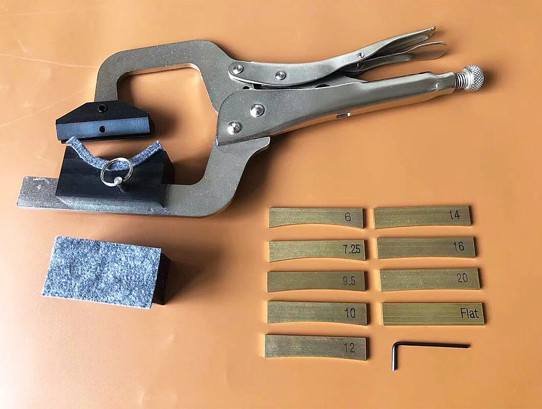 Handheld Fret Press include 2 neck cauls 9 Inserts eBay