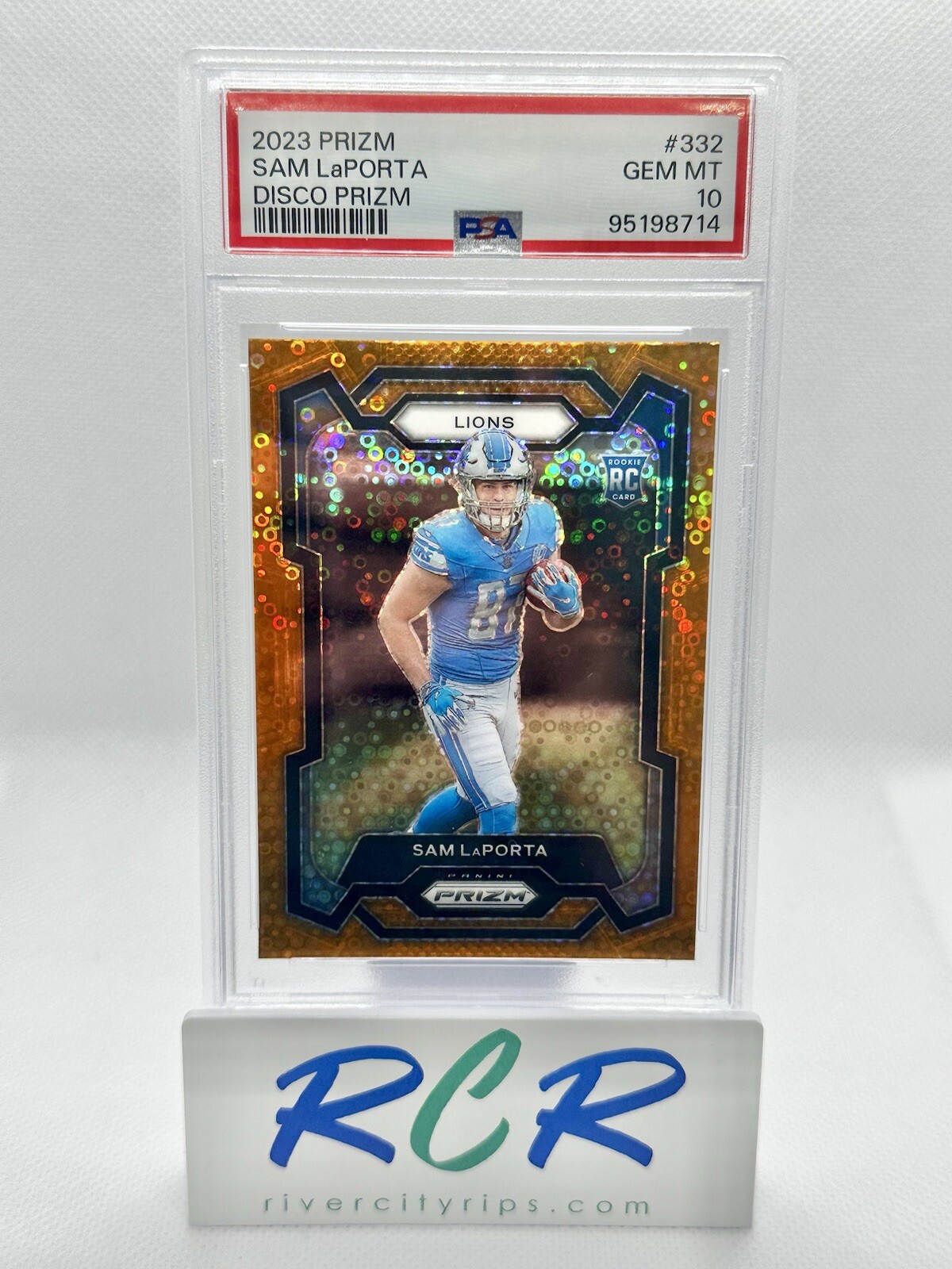 Sam LaPorta Panini Prizm #332 Disco