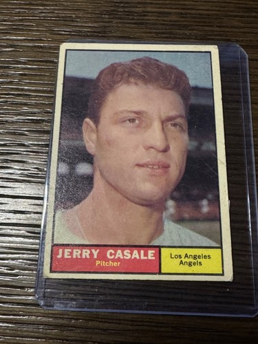 1961 Topps Baseballkarte #195 Jerry Casale - EX - kostenloser Versand