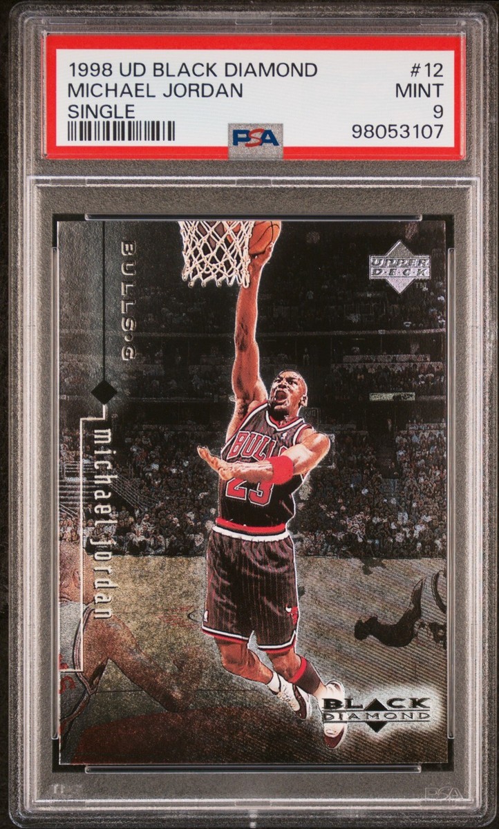 1998 Upper Deck Black Diamond Single #12 Michael Jordan Chicago