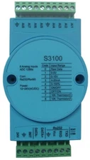 8 chanels 0-10V 4-20mA 10K NTC  analog input modules rs485 modbus rtu modules