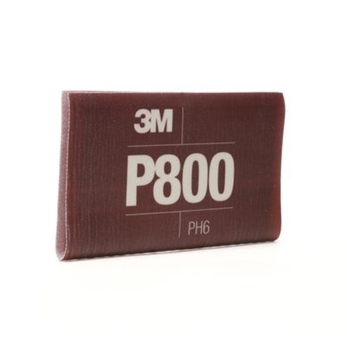 3M (34340) Hookit Flexible Abrasive Sandpaper Hand Sheet 800 Grit (25 Sheets) - Picture 3 of 4