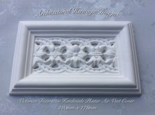 Victorian Decorative Handmade Plaster Air Vent Cover-280mm X 178mm