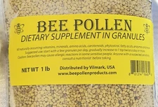 1 lb of Bee Pollen Granules - Raw and Unprocessed - Great for Weight Loss