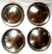 Full Set Of 4 Hubcaps 1949-1950 Lincoln Mark Continental Premier Town Car 15.5 Full Set Of 4 Hubcaps 1949-1950 Lincoln Mark Continental Premier Town Car 15.5
