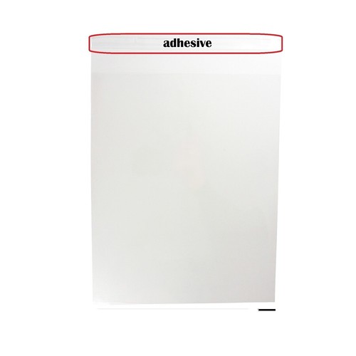 A 1 Envelopes 100 Clear Cello Self-Seal Bags - 4-3/4 Clear Bags For Shipping - Foto 9