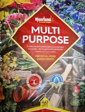 Multi-Purpose Compost 40L Enriched for General Gardening Garden Beds Borders 0.32 per litre
