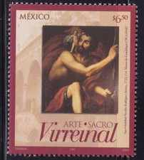 arte virreinato mah40 México 2007 San Cristóbal, Sc#2551 Mc#3359
