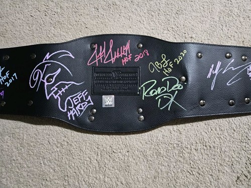 WWE Authentic Replica Intercontinental Attitude Ära Gürtel signiert siehe Bilder - Bild 5 von 19