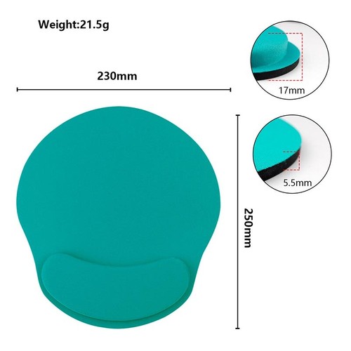 2X Rest Pad Comfortable Mouse Pad Mouse Wrist Pad Wristband Mouse Mat Mice Mat - Afbeelding 20 van 29
