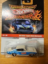 Hot Wheels Drag Strip Demon Bill Stiles' Super Stock Barracuda rare item