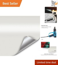 Vinyl Wrap Film Matte Suzuka Ice Grey 1ft X 5ft Durable Easy Install