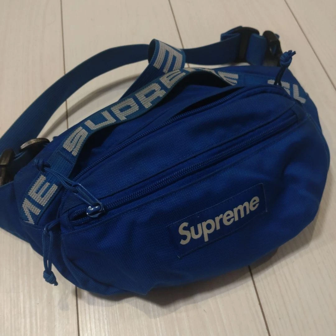 Sac taille bleu Supreme 18SS épuisé, rare, occasion