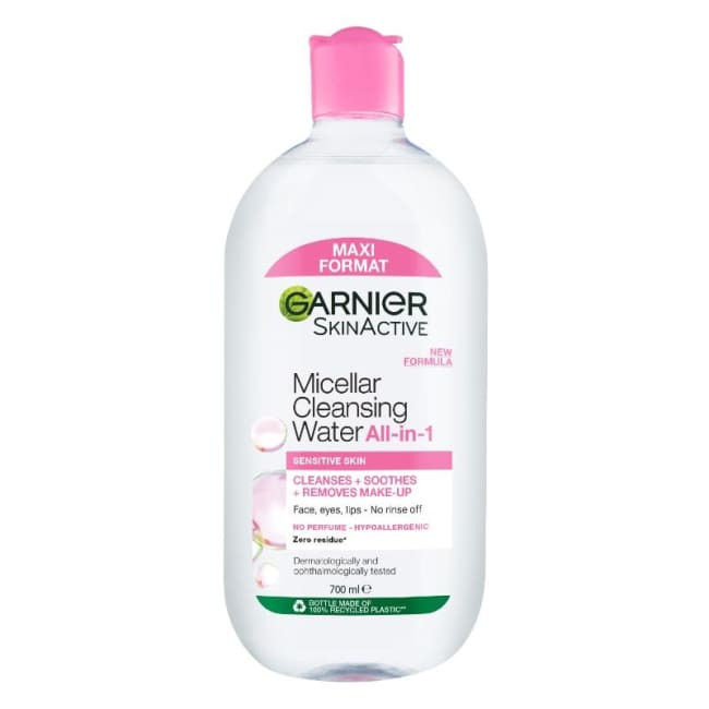 Garnier Micellar Cleansing Water for Face & Skin – 700ml Bottle