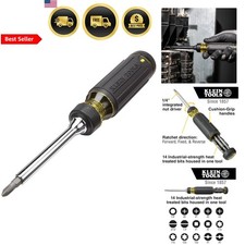 Multi-bit Ratcheting Screwdriver 15-in-1 with...