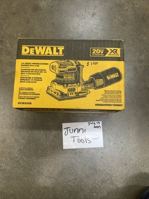 DEWALT DCW200B 20V Max XR Speed Sheet Sander