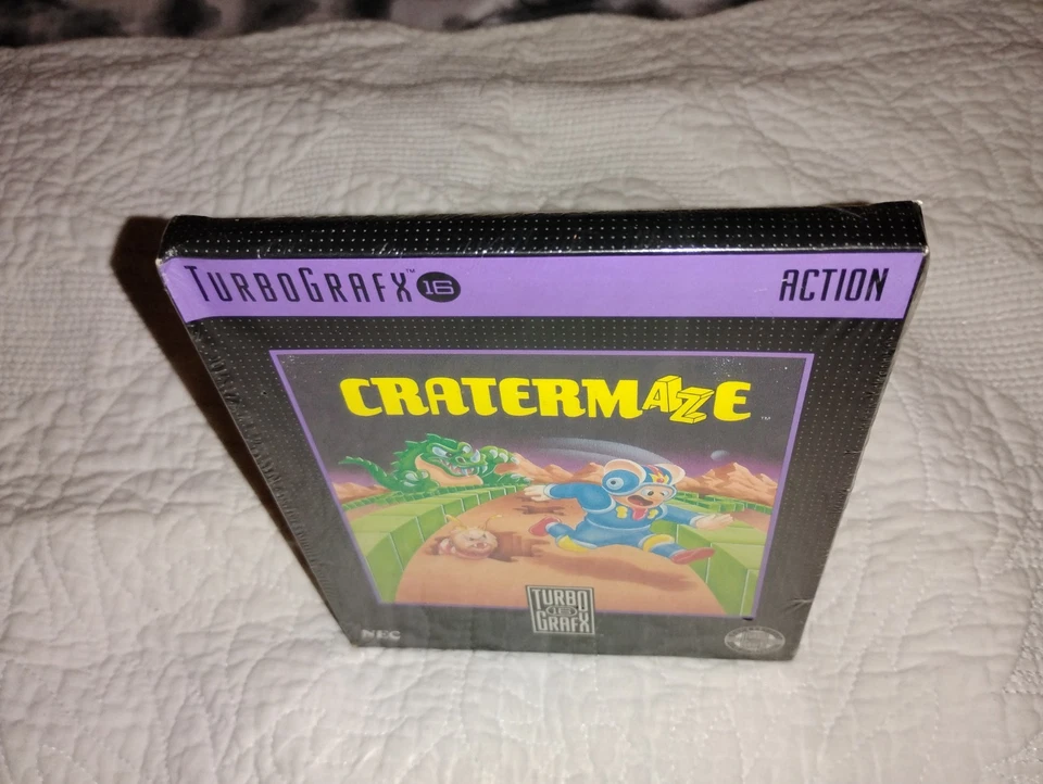 CraterMaze New Sealed for TurboGrafx-16 NTSC USA - Image 3 of 4