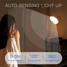 LED Night Light USB Charging Intelligent Human Induction for Bedside Cabinet