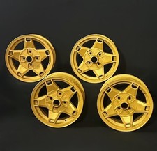 Alfa Romeo GTV Giulia Spider Personal Wheels 6.00Jx14" OEM VINTAGE Gold