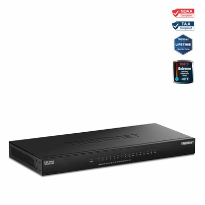 TRENDnet TL2-F70284,28-Port Layer 2 Managed SFP Switch with 10G SFP+ Ports