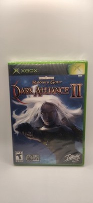 Baldurs Gate Dark Alliance II 2 Xbox     FACTORY SEALED MINT CLEAN 