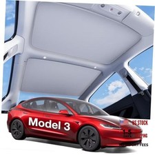 Tesla Model 3 Sunshade Roof Never Sag, Nano Ice Model 3 2020-2026 Gray